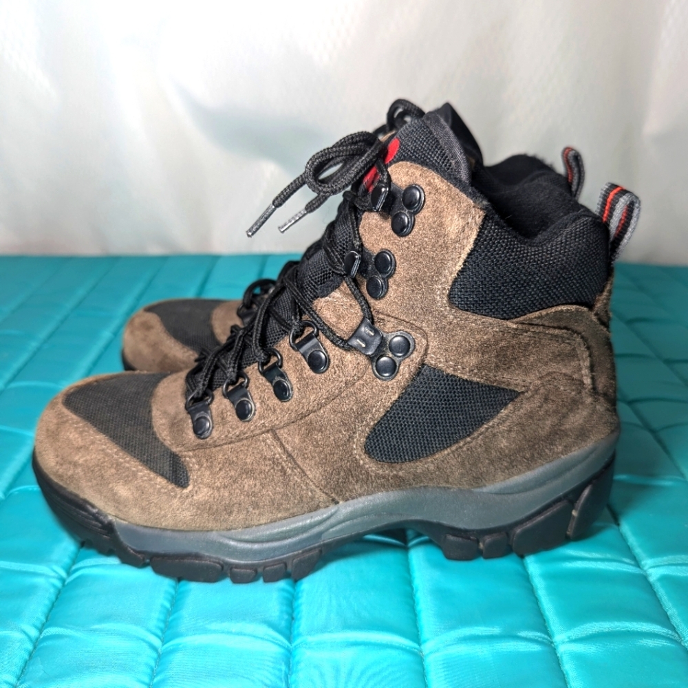 EMS Eastern Mountain Sports Women's Day Hiker Trail Boots, Tan/Black, Size 8